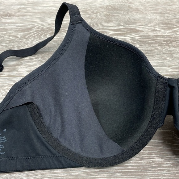Warner’s Cloud 9 Sling Underwire Contour Bra Black RA4781A/RA4781C Size 36C - Picture 10 of 15